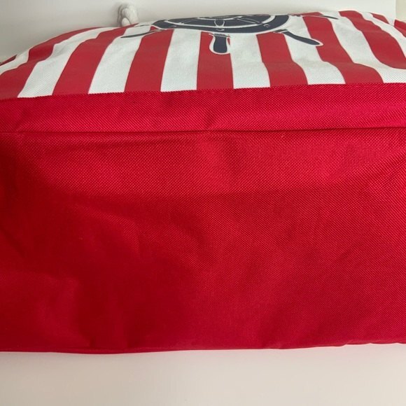 Large Striped Beach Bag - Picture 10 of 12